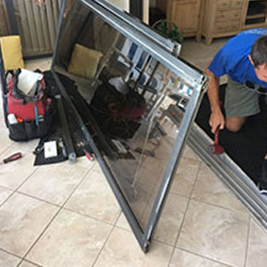 sliding glass door frame repair San Juan Capistrano